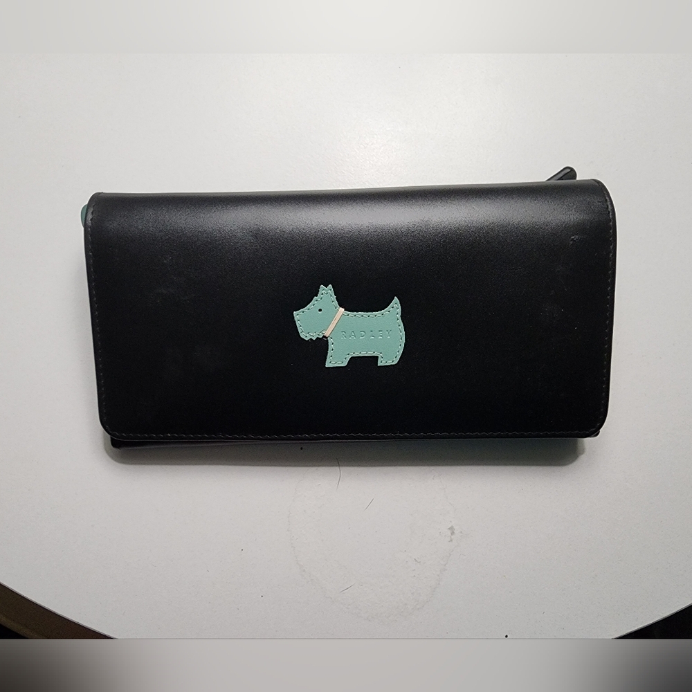 Radley London Navy Wallet With Scottie Logo